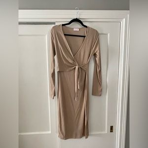 Pink Lily wrap dress